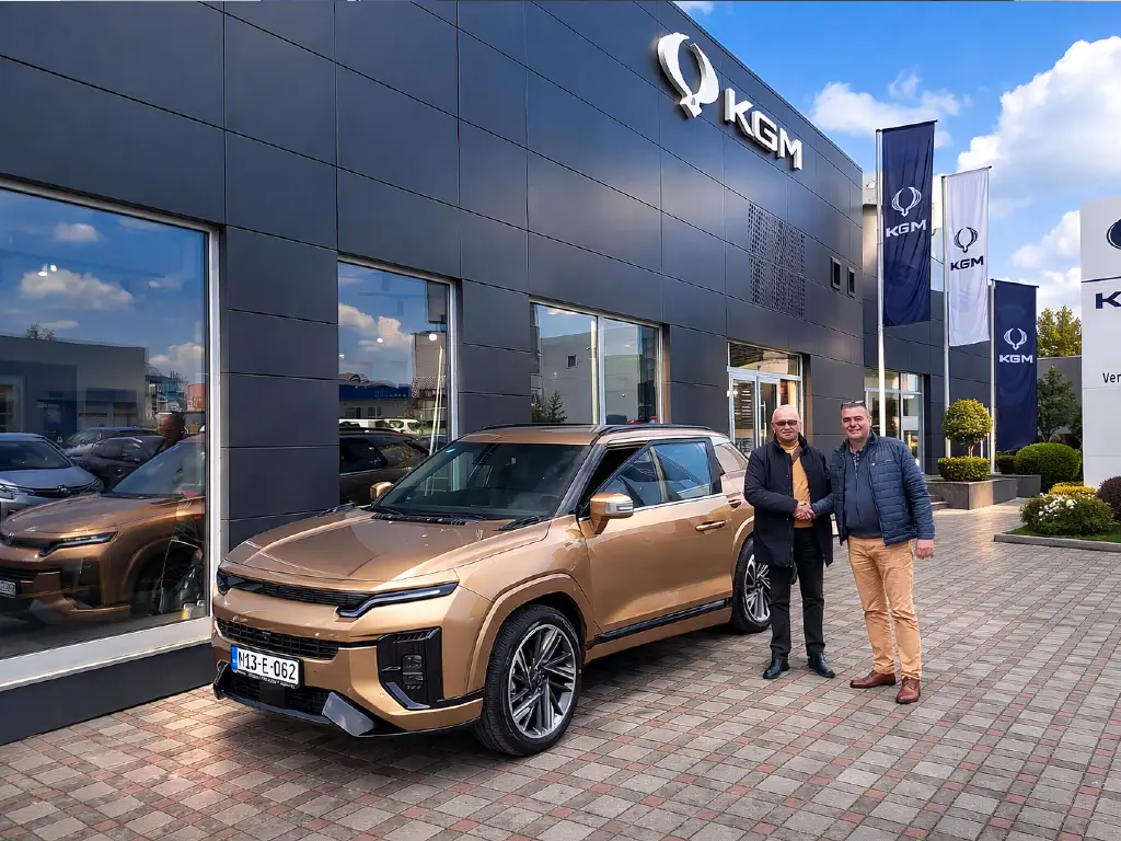 Isporuka KGM vozila u Banjoj Luci